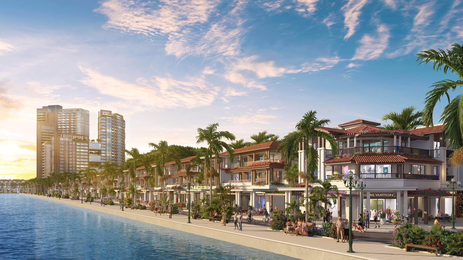 biệt thự song lập sun group mê linh