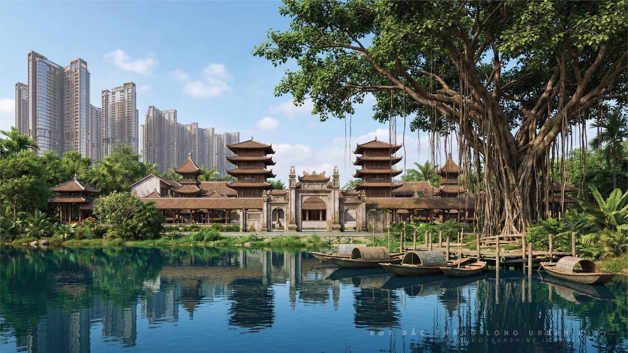 tiện ích dự án Handico Sunshine Metropolis City mê linh