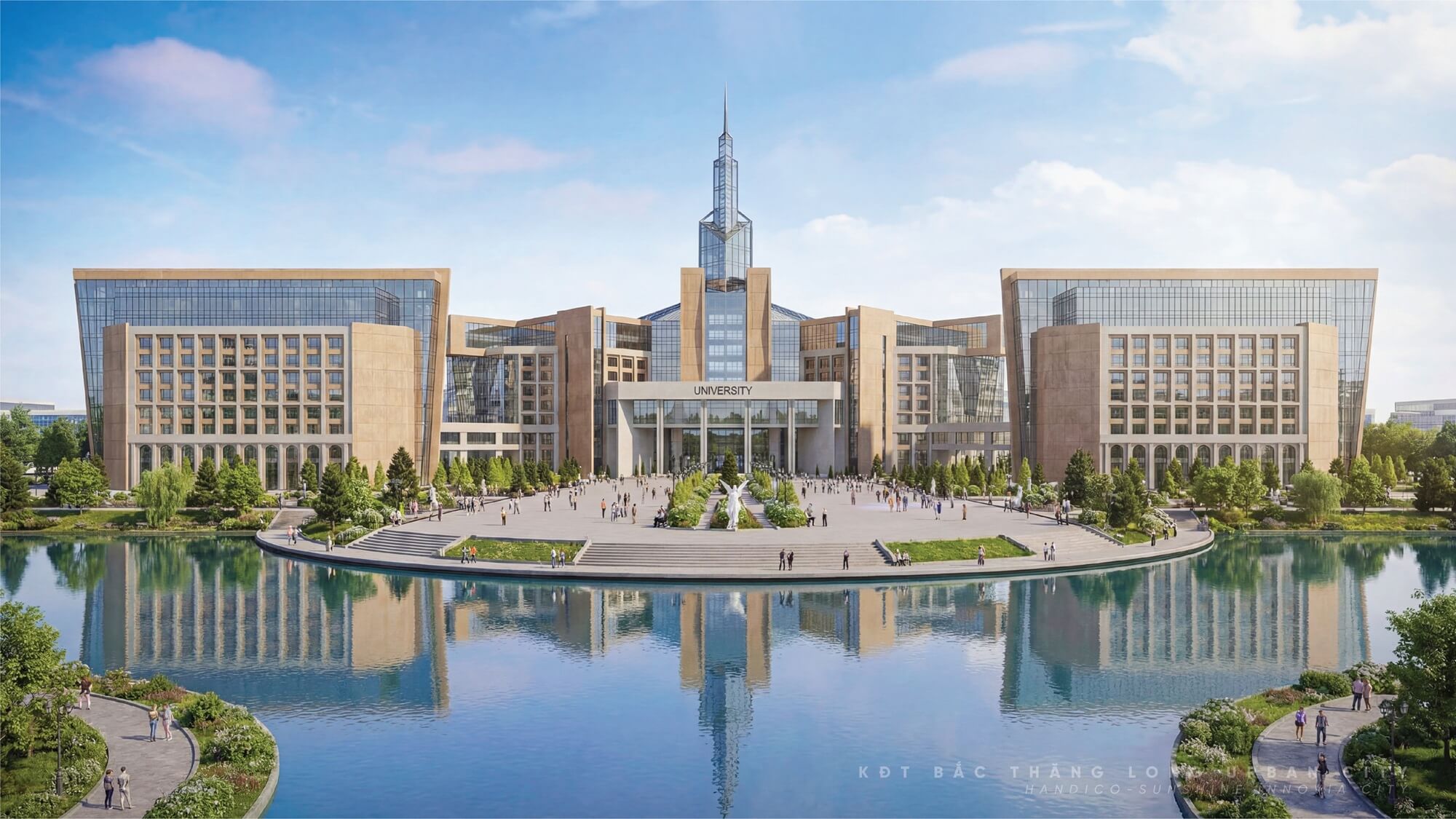 tiện ích dự án Handico Sunshine Metropolis City mê linh